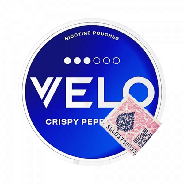 VELO Crispy Peppermint MINI – Compact Mint Pouches | Thailand